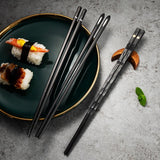 Traditional Metallic Chopstick Set