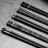 Traditional Metallic Chopstick Set